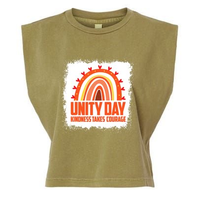 Unity Day Orange Kindness Takes Courage Unity Day Kids Garment-Dyed Women's Muscle Tee