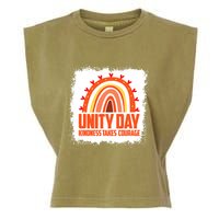 Unity Day Orange Kindness Takes Courage Unity Day Kids Garment-Dyed Women's Muscle Tee