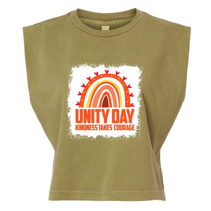 Unity Day Orange Kindness Takes Courage Unity Day Kids Garment-Dyed Women's Muscle Tee