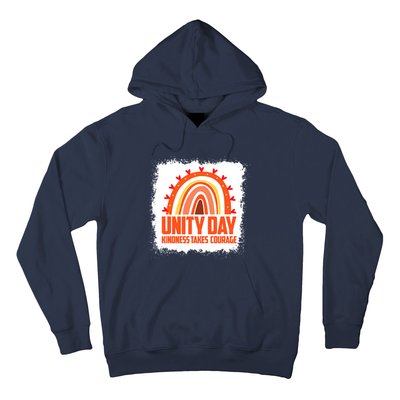 Unity Day Orange Kindness Takes Courage Unity Day Kids Hoodie