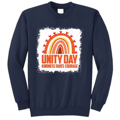 Unity Day Orange Kindness Takes Courage Unity Day Kids Sweatshirt