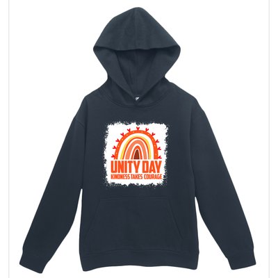 Unity Day Orange Kindness Takes Courage Unity Day Kids Urban Pullover Hoodie