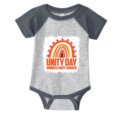Unity Day Orange Kindness Takes Courage Unity Day Kids Infant Baby Jersey Bodysuit