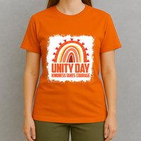 Unity Day Orange Kindness Takes Courage Unity Day Kids T-Shirt