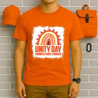 Unity Day Orange Kindness Takes Courage Unity Day Kids T-Shirt