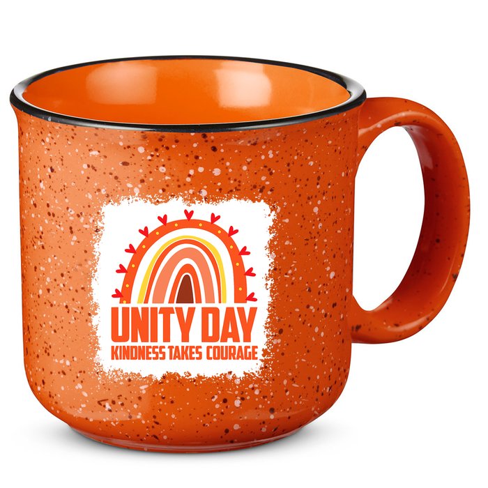 Unity Day Orange Kindness Takes Courage Unity Day Kids 15oz Campfire Ceramic Mug
