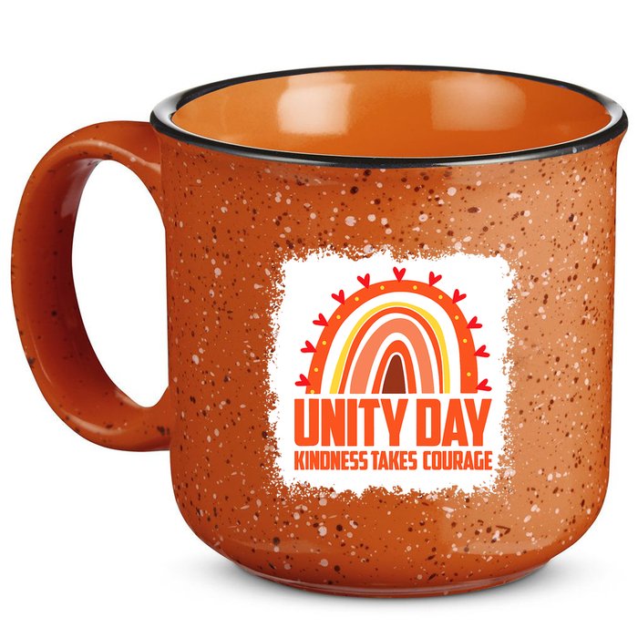 Unity Day Orange Kindness Takes Courage Unity Day Kids 15oz Campfire Ceramic Mug