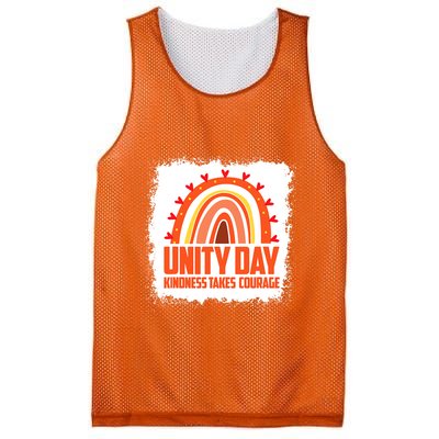 Unity Day Orange Kindness Takes Courage Unity Day Kids Mesh Reversible Basketball Jersey Tank