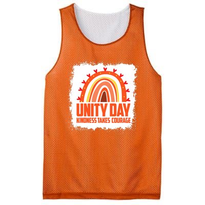 Unity Day Orange Kindness Takes Courage Unity Day Kids Mesh Reversible Basketball Jersey Tank