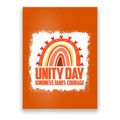 Unity Day Orange Kindness Takes Courage Unity Day Kids Poster