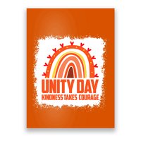 Unity Day Orange Kindness Takes Courage Unity Day Kids Poster