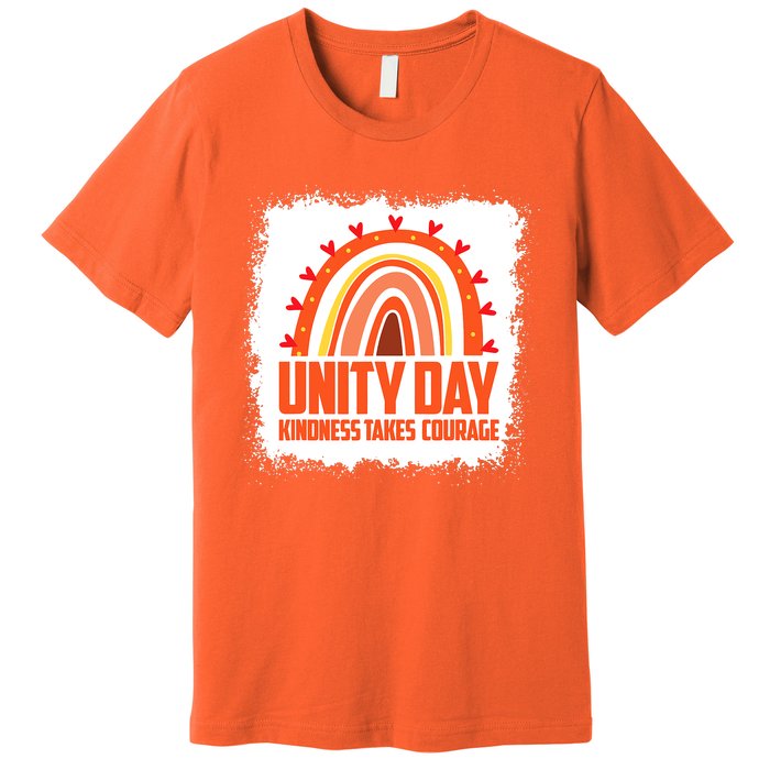 Unity Day Orange Kindness Takes Courage Unity Day Kids Premium T-Shirt