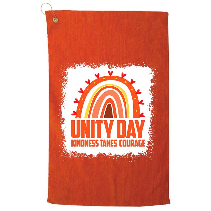 Unity Day Orange Kindness Takes Courage Unity Day Kids Golf Towel
