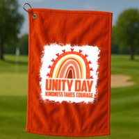 Unity Day Orange Kindness Takes Courage Unity Day Kids Golf Towel