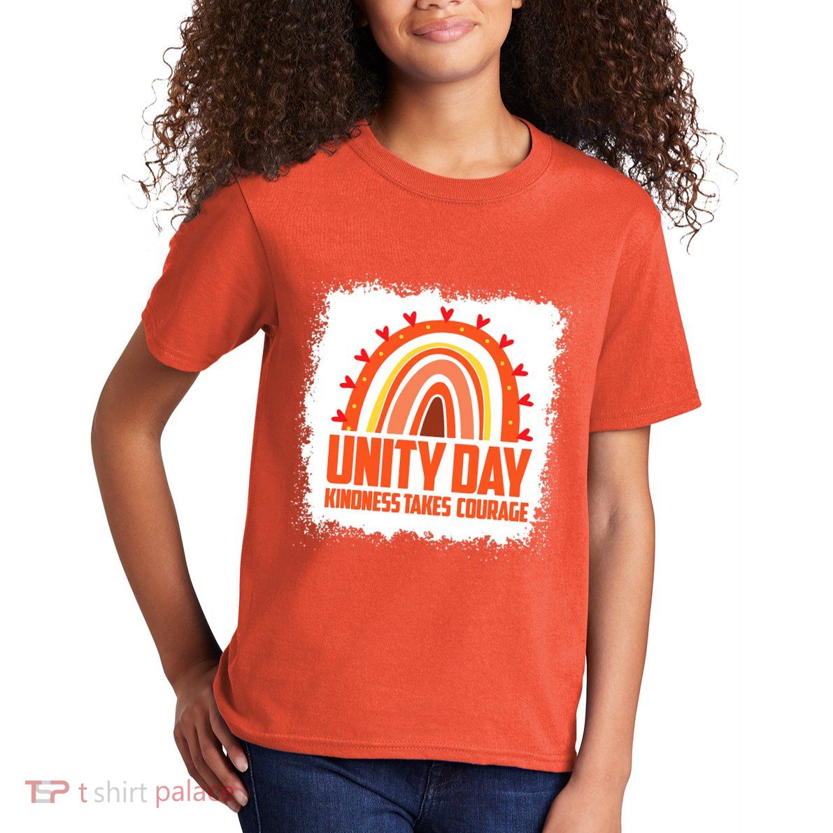 Unity Day Orange Kindness Takes Courage Unity Day Kids Kids T-Shirt