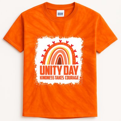 Unity Day Orange Kindness Takes Courage Unity Day Kids Kids Tie-Dye T-Shirt