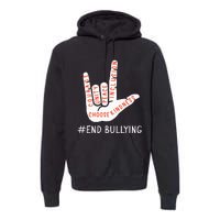 Unity Day Orange Anti Bullying Love Peace Inclusion Teachers Premium Hoodie