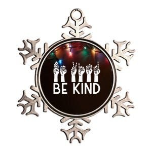 Unity Day Orange Be kind End Bullying For Man Metallic Star Ornament