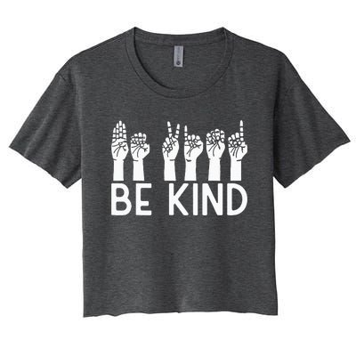 Unity Day Orange Be kind End Bullying For Man Women's Crop Top Tee