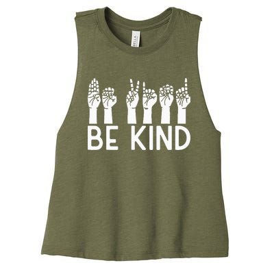 Unity Day Orange Be kind End Bullying For Man Women's Racerback Cropped Tank