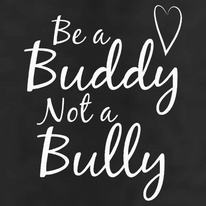 UNITY DAY Orange Be A Buddy Not A Bully Anti Bullying Garment-Dyed Fleece Hoodie