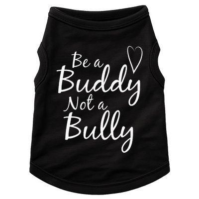 UNITY DAY Orange Be A Buddy Not A Bully Anti Bullying Doggie Tank