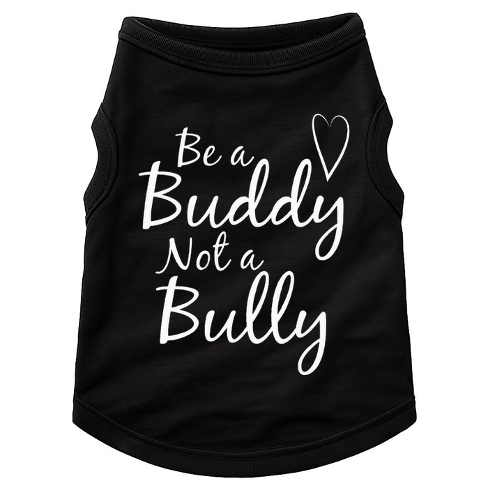 UNITY DAY Orange Be A Buddy Not A Bully Anti Bullying Doggie Tank