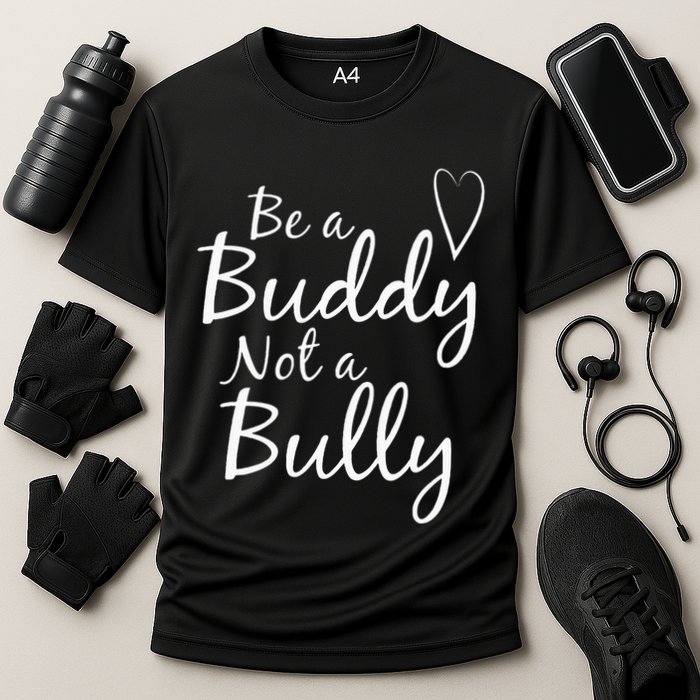 UNITY DAY Orange Be A Buddy Not A Bully Anti Bullying Performance Shirt