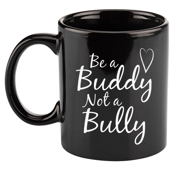 UNITY DAY Orange Be A Buddy Not A Bully Anti Bullying 11oz C Handle Ceramic Mug