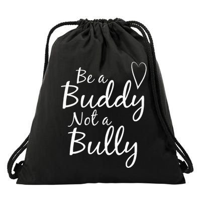 UNITY DAY Orange Be A Buddy Not A Bully Anti Bullying Drawstring Bag