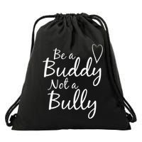 UNITY DAY Orange Be A Buddy Not A Bully Anti Bullying Drawstring Bag