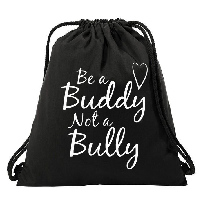 UNITY DAY Orange Be A Buddy Not A Bully Anti Bullying Drawstring Bag