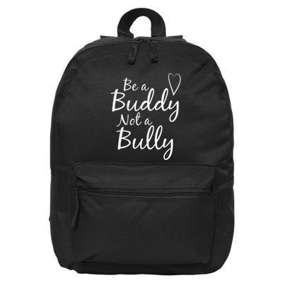 UNITY DAY Orange Be A Buddy Not A Bully Anti Bullying 16 in Basic Backpack