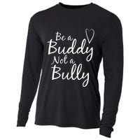 UNITY DAY Orange Be A Buddy Not A Bully Anti Bullying Cooling Performance Long Sleeve Crew