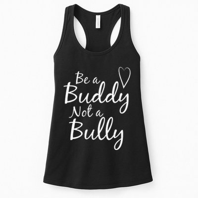 UNITY DAY Orange Be A Buddy Not A Bully Anti Bullying Womens Tank Top