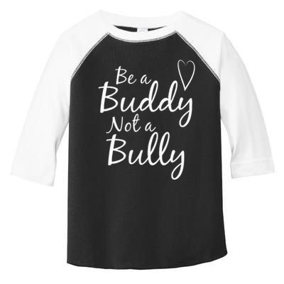 UNITY DAY Orange Be A Buddy Not A Bully Anti Bullying Toddler Fine Jersey T-Shirt