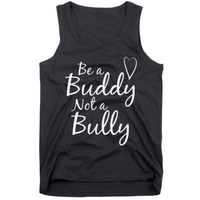 UNITY DAY Orange Be A Buddy Not A Bully Anti Bullying Tank Top