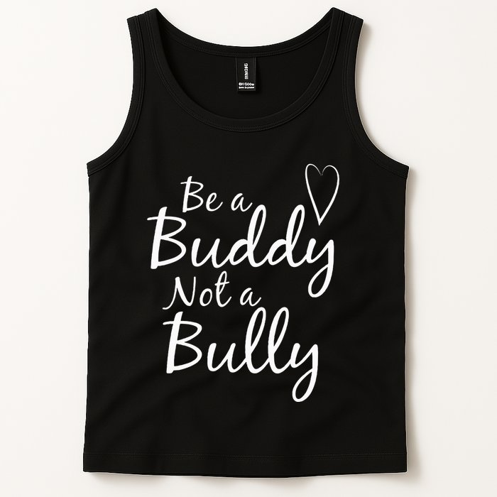 UNITY DAY Orange Be A Buddy Not A Bully Anti Bullying Tank Top
