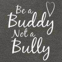 UNITY DAY Orange Be A Buddy Not A Bully Anti Bullying Cotton Canvas Backpack