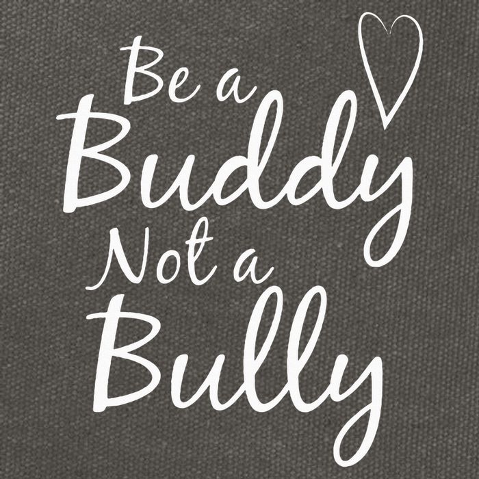 UNITY DAY Orange Be A Buddy Not A Bully Anti Bullying Cotton Canvas Backpack
