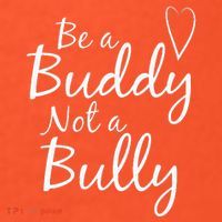 UNITY DAY Orange Be A Buddy Not A Bully Anti Bullying Long Sleeve Shirt