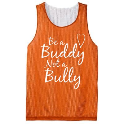 UNITY DAY Orange Be A Buddy Not A Bully Anti Bullying Mesh Reversible Basketball Jersey Tank