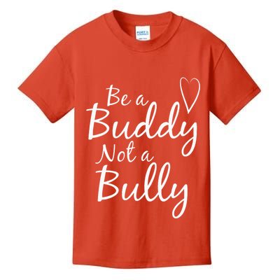 UNITY DAY Orange Be A Buddy Not A Bully Anti Bullying Kids T-Shirt
