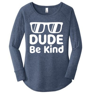 Unity Day Orange 2024 For Dude Be Kind Women's Perfect Tri Tunic Long Sleeve Shirt