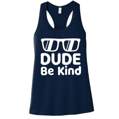 Unity Day Orange 2024 For Dude Be Kind Women's Racerback Tank