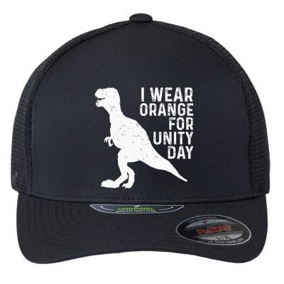 Unity Day Orange Kids Unity Day Dinosaur Flexfit Unipanel Trucker Cap
