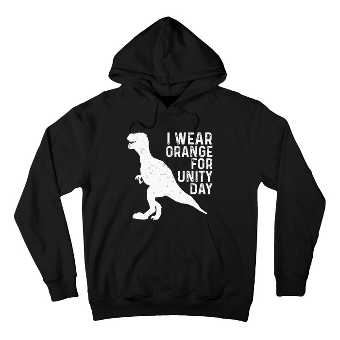 Unity Day Orange Kids Unity Day Dinosaur Hoodie