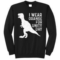 Unity Day Orange Kids Unity Day Dinosaur Sweatshirt