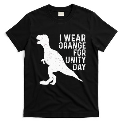 Unity Day Orange Kids Unity Day Dinosaur T-Shirt