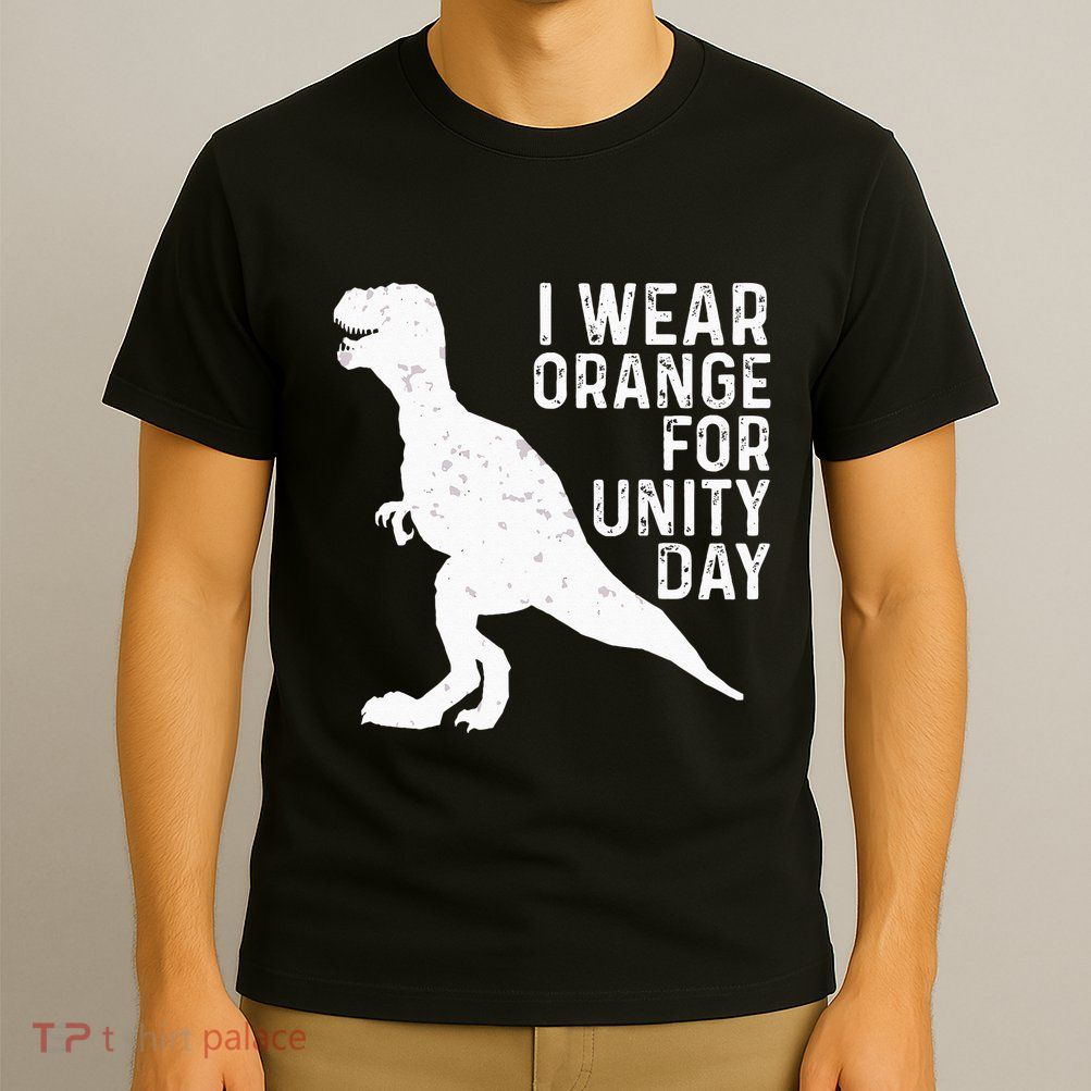Unity Day Orange Kids Unity Day Dinosaur T-Shirt